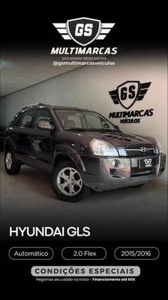 HYUNDAI TUCSON 2.0 MPFI GLS 16V 143CV 2WD FLEX 4P AUTOMÁTICO
